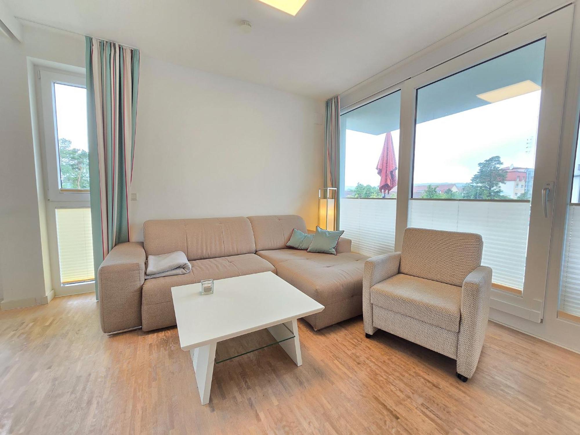 Strandvillen Binz - Ferienwohnung Mit 1 Schlafzimmer Und Balkon Dr-421 Eksteriør bilde